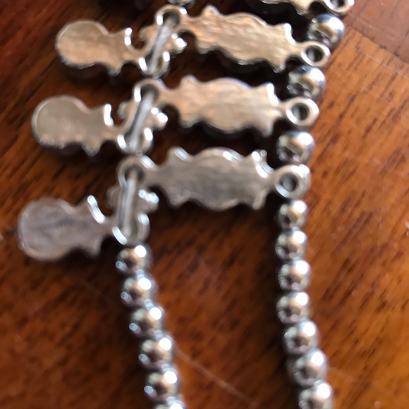 Vintage Rhinestone Necklace - Picture 4 of 6